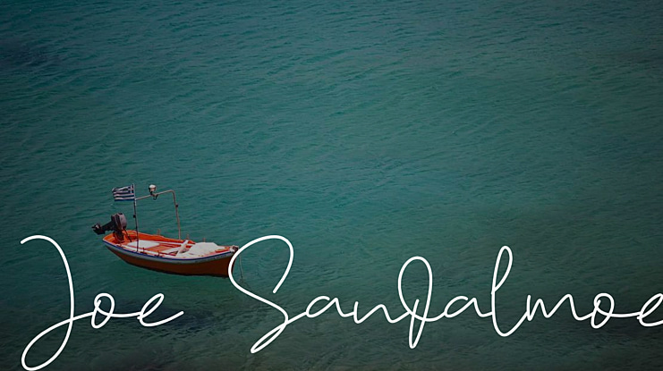 Joe Sandalmoe Font