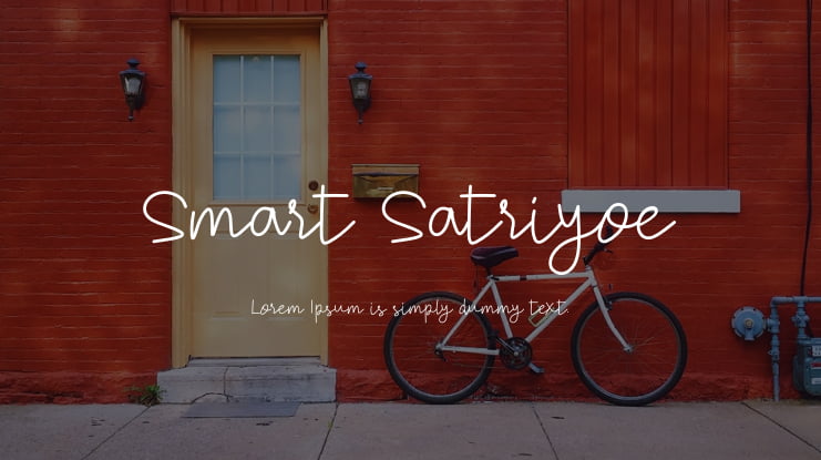 Smart Satriyoe Font