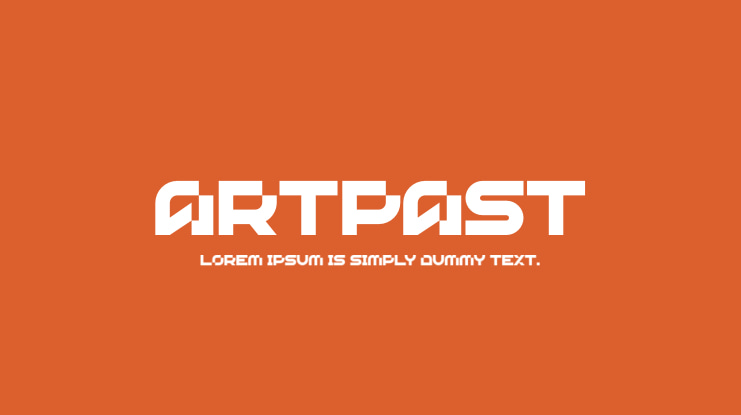 Artpast Font