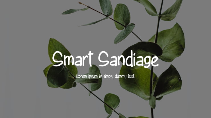 Smart Sandiage Font