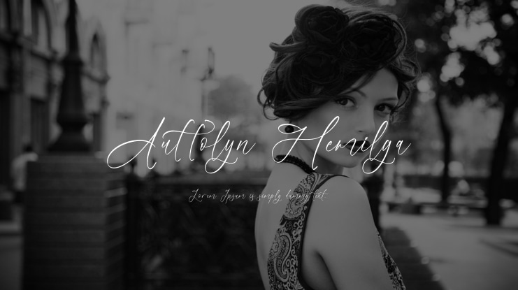 Auttolyn Hemilga Font