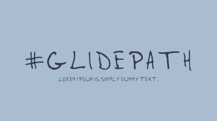 #Glidepath Font Family