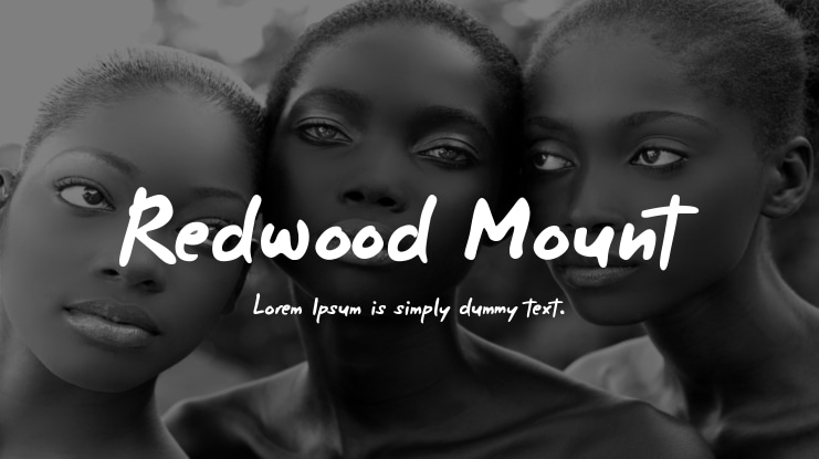 Redwood Mount Font