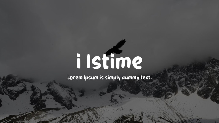 i Istime Font