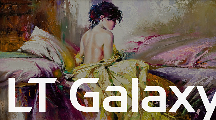 LT Galaxy Font Family