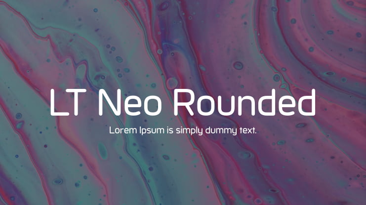 LT Neo Rounded Font Family