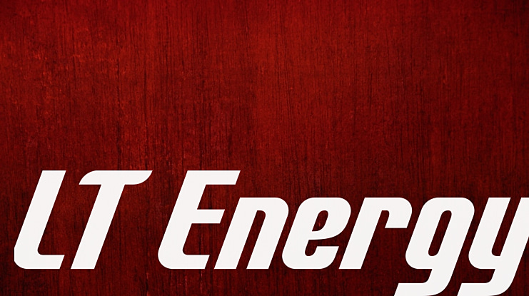 LT Energy Font Family