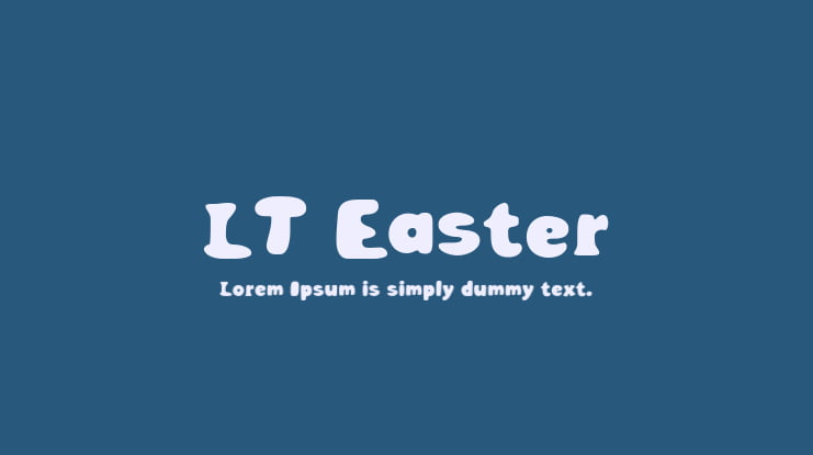 LT Easter Font