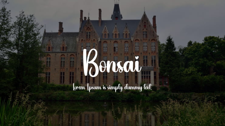 Bonsai Font
