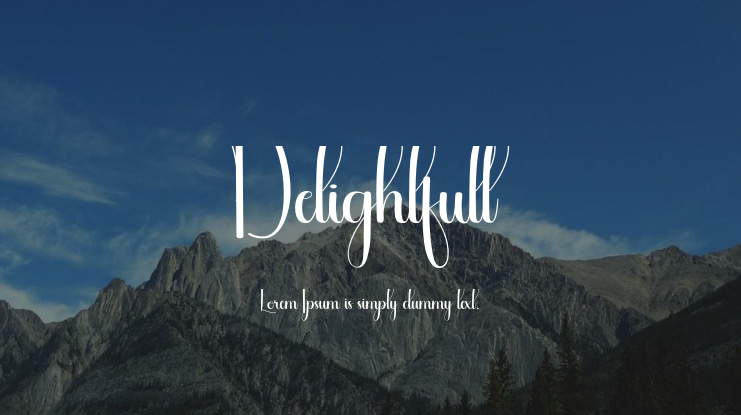 Delightfull Font