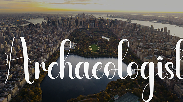 Archaeologist Font