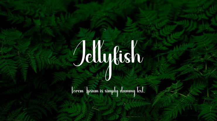 Jellyfish Font