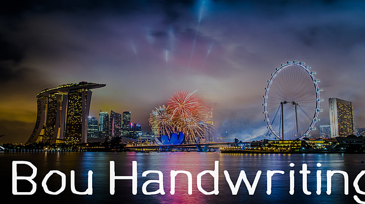 Bou Handwriting Font Family