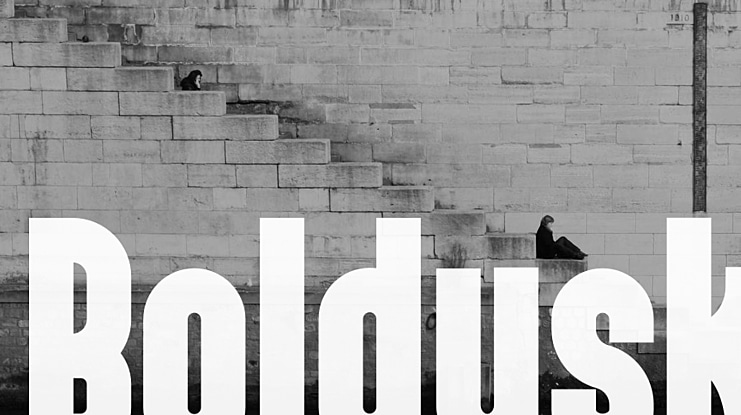 Boldusk Font