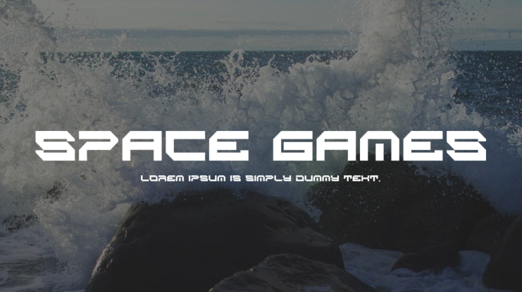 Space Game Font - Download Free Font