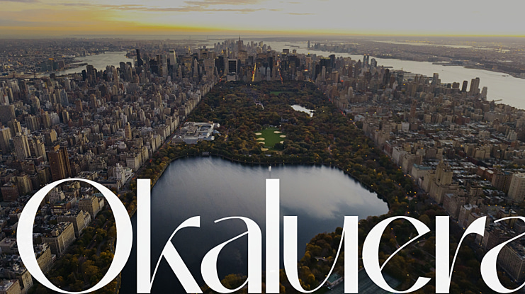 Okaluera Font