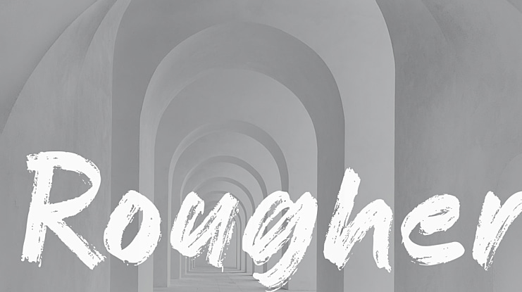 Rougher Font