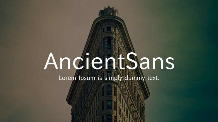 AncientSans Font