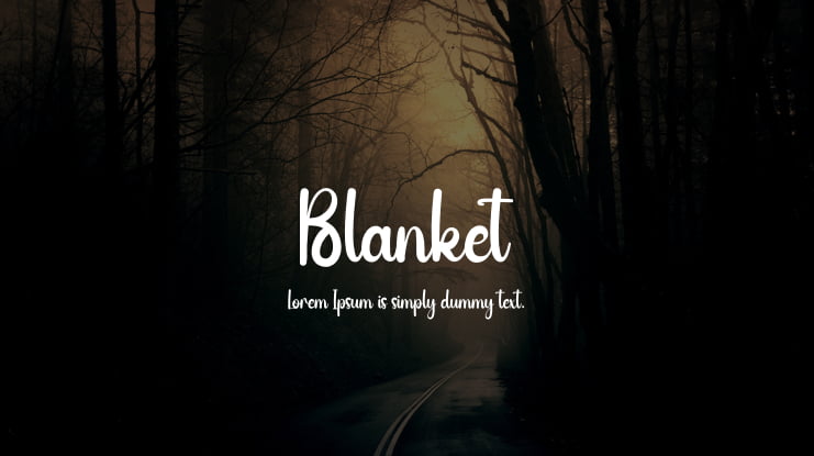 Blanket Font