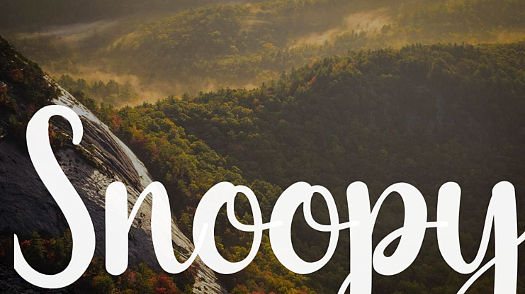 Snoopy Font