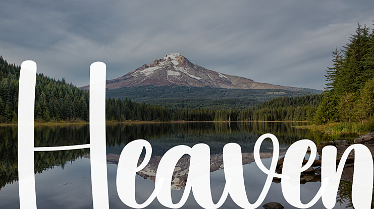 Heaven Font