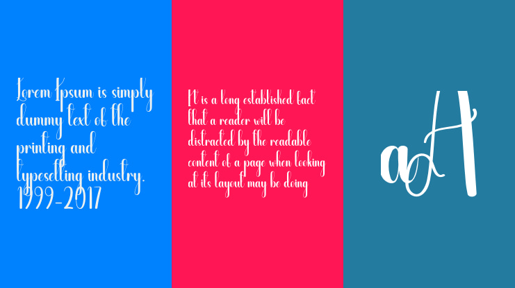 Wedding Reception Font