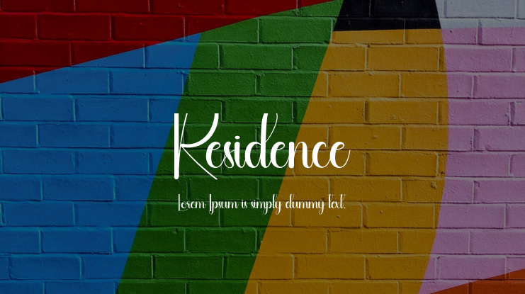 Residence Font