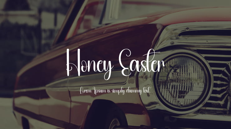 Honey Easter Font