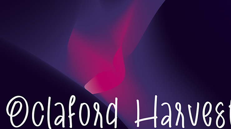 Oclaford Harvest Font Family
