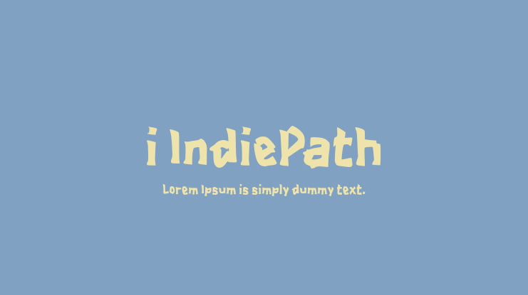 i IndiePath Font