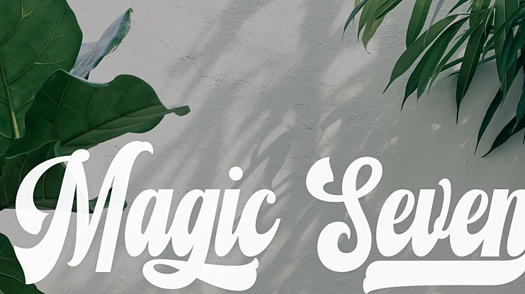 Magic Seven Font