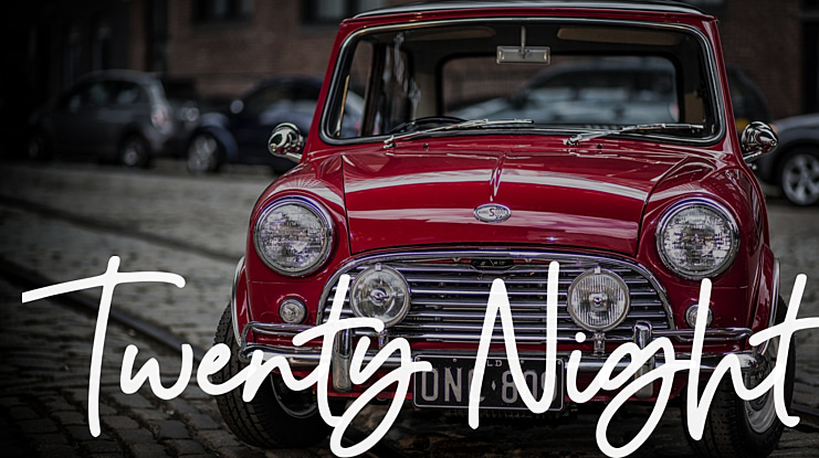 Twenty Night Font