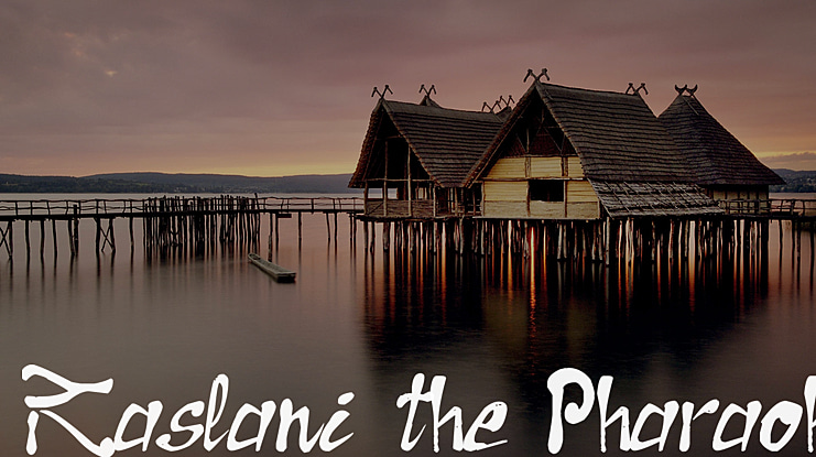Raslani the Pharaoh Font