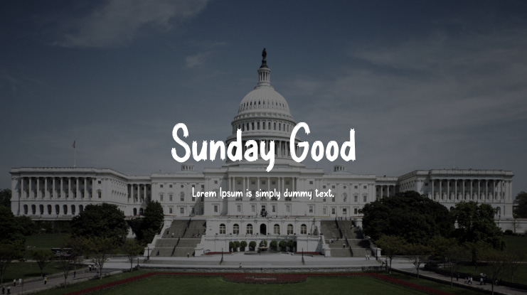 Sunday Good Font