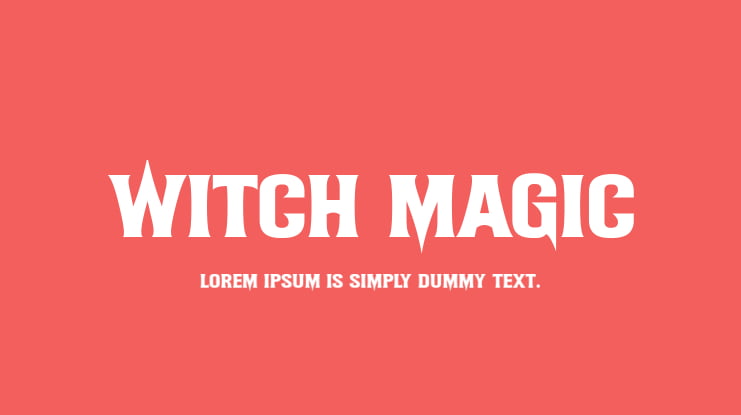 Witch Magic Font Family