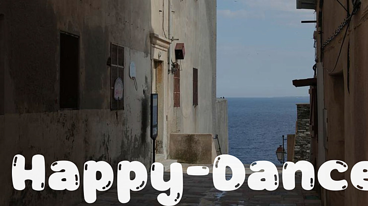 Happy-Dance Font