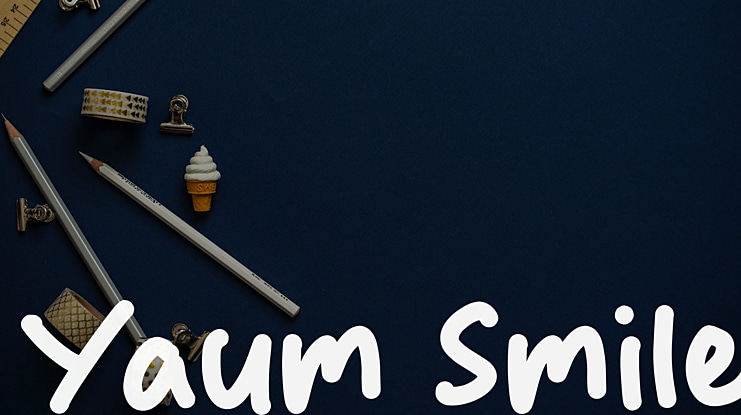Yaum Smile Font