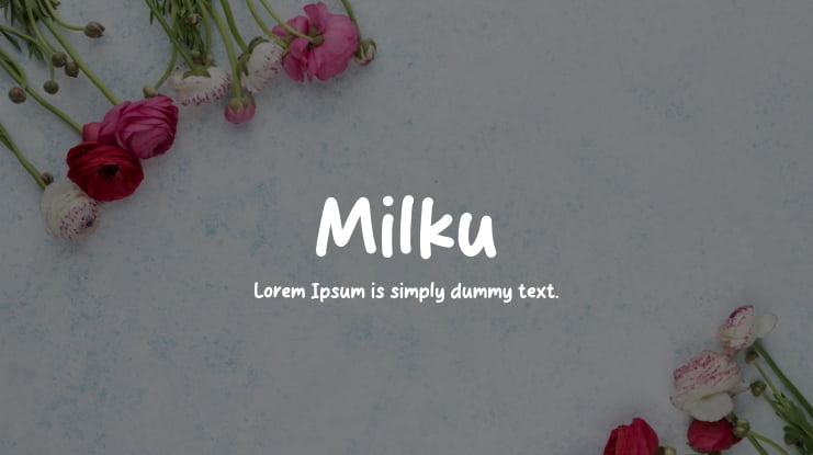 Milku Font