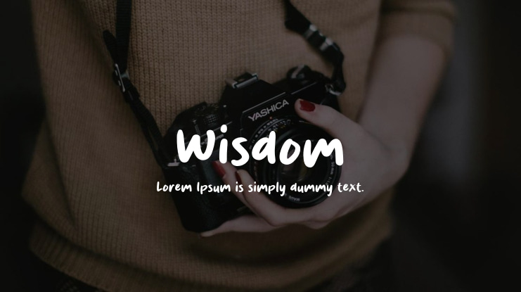 Wisdom Font