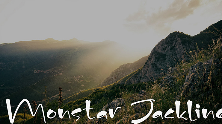 Monstar Jackline Font