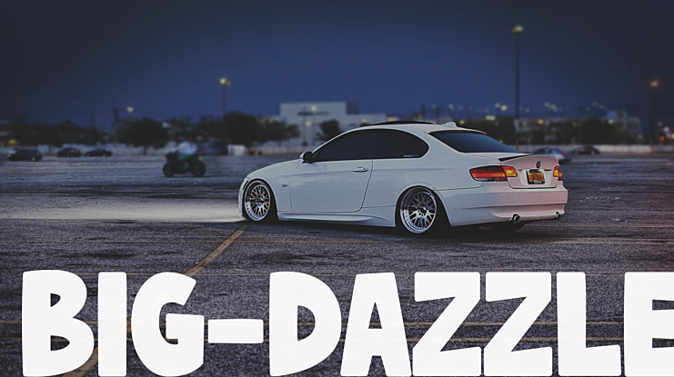 BIG-DAZZLE Font