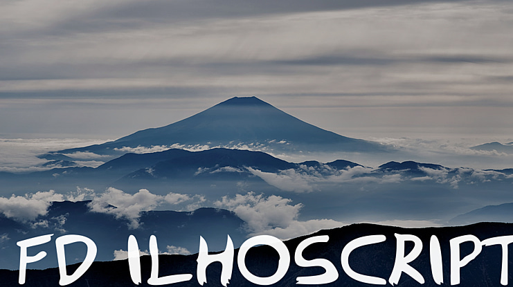 FD Ilhoscript Font