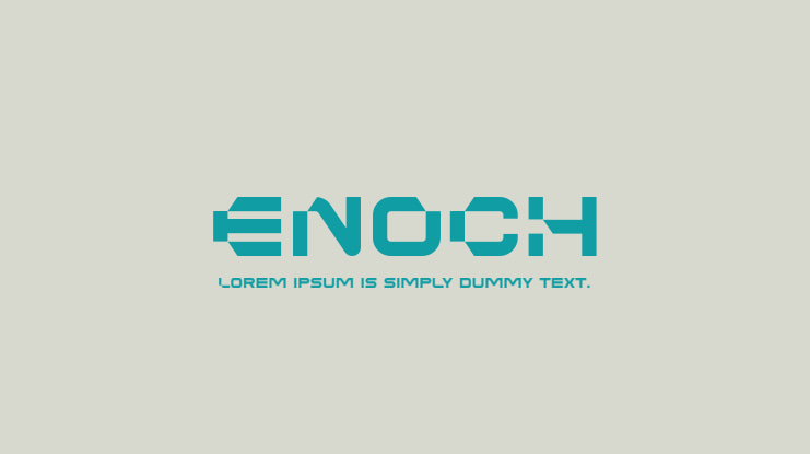 ENOCH Font