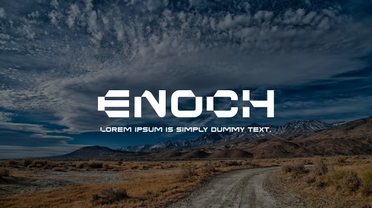 ENOCH Font