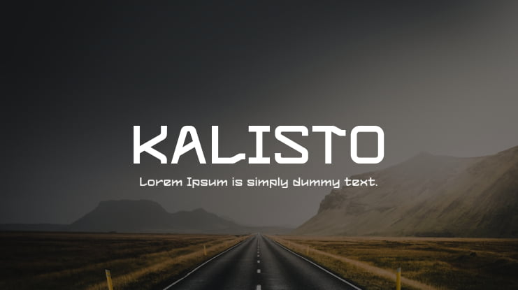 KALISTO Font