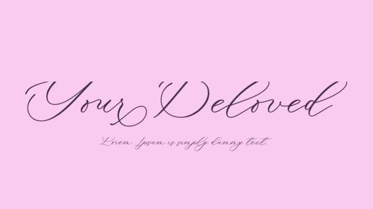 Your Beloved Font