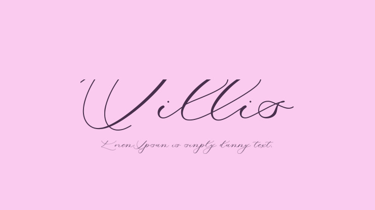 Willis Font