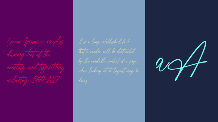 Blessed Signature Font