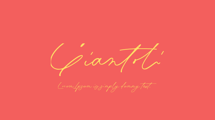 Giantoli Font