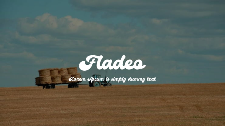 Fladeo Font